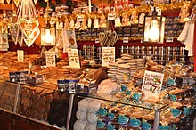 A large selection of gingerbread