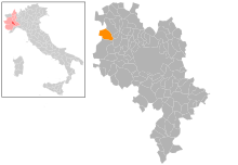 Localisation de Buttigliera d'Asti