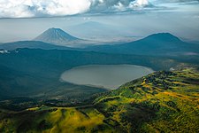 Ol Doinyo Lengai, Gregory Rift, south of Lake Natron within the Arusha Region of Tanzania Photo by Predložak:U