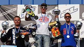 Le podium EFRA avec Renaud Savoya.