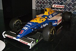 Mansell 1992-es világbajnok Williamse