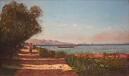 Paysage de Martigues (1869) Pasadena, Norton Simon Museum.