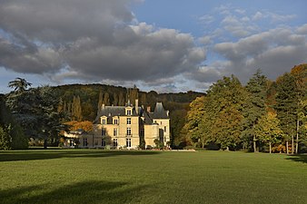 Parc du château d'Acquigny.