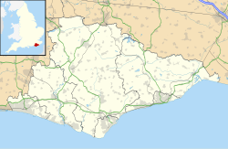 Location in East Sussex