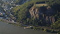 Erpel - Erpeler Ley, am Rhein der östliche Pfeiler der Ludendorff-Brücke