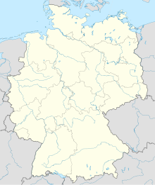 Зарштедт. Карта розташування: Німеччина