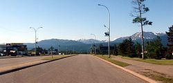 Highway 40 through Grande Cache