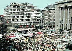 Tempohuset, nyk. Kungshallen, Tukholma, 1962