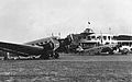 A HA-JUA lajstromjelű Ju 52-es Budaörsön