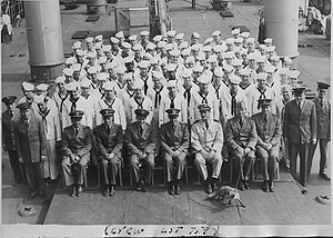 LST 759 Crew at Commissioning, 1944