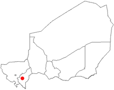 Lokasi Dosso di Niger