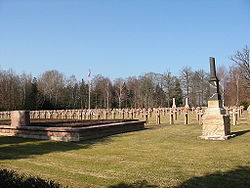 Nécropole de 1914-1918 à la Chipotte