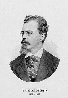 Kristian Petrlík před rokem 1895