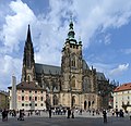 Image 14St. Vitus Cathedral in Prague Castle, John of Luxembourg laid the foundation stone in 1344 (from History of the Czech lands)