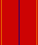 Who’s Afraid of Red, Yellow and Blue II gans Barnett Newman