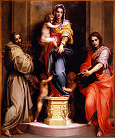 Andrea del Sarto, Madonna delle Arpie , 1517