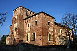 Castle of Caltignaga.