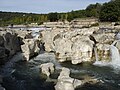 Die Kaskaden von Sautadet bei La Roque-sur-Cèze