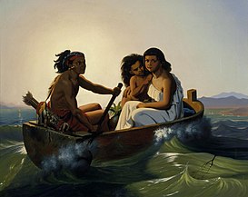 Indian Family on San Francisco Bay 1878 by Charles Nahl