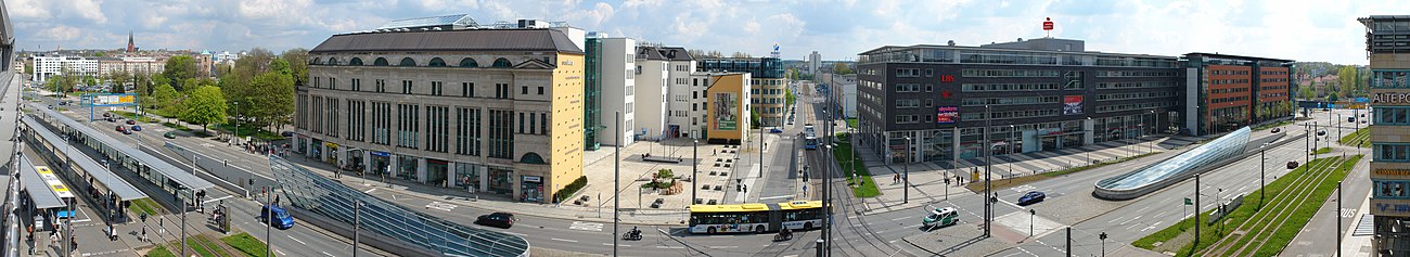 Panorama van Chemnitz