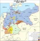 خريطة الإمبراطورية الألمانية