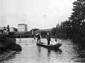 Frankfurt-Hausen, Baden in Hausen in der Nidda, Foto 1904