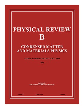 Image illustrative de l’article Physical Review B