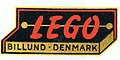 Logo alternatif de LEGO de 1954 à 1959.