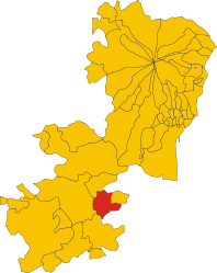 Militello in Val di Catania – Mappa