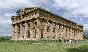 Paestumi görög templomok, Campania