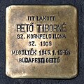 Pető Tiborné, Hegedűs Gyula utca 17.