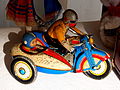 Image 14Motorcycle clubs became more prominent in the 1950s. Pictured is a vintage 1950s motorcycle toy. (from 1950s)