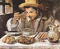 Annibale Carracci, The Beaneater, c. 1585