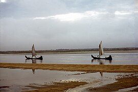 Vue de la Ria d'Aveiro.