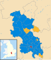 2005 results map