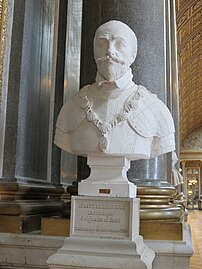 André de Montalembert, seigneur d'Essé, lieutenant général, chevalier de l'Ordre du roi, buste de la galerie des batailles du château de Versailles (1483-1553).