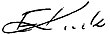 Signature de Elżbieta Kruk