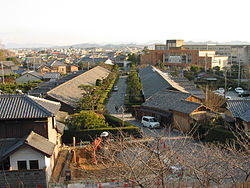 松阪市の城下街