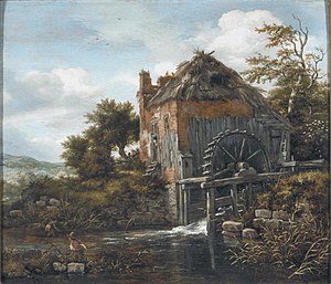 Wassermühle bei einem Bauernhof (Jacob Isaacksz. van Ruisdael)