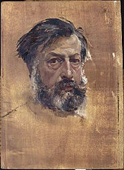 Mem-portreto, oleskizo, ĉ. 1865.