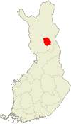 Kemijärvi Finlandiako mapan