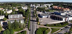 Aerial view of Klaukkala in 2019.