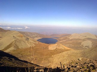 Blick vom Ischkanasar auf den Sev-See