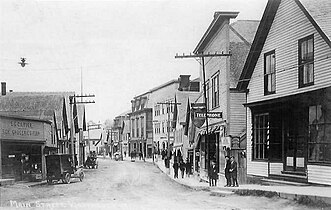 Hoofdstraat rond 1915