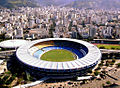 O Estadio Maracaná, seu d'as ceremonias d'apertura, clausura, y a final d'o fútbol.
