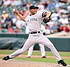 Mariano Rivera, pitching on July 29, 2007