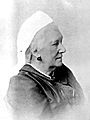 Mary Ann Müller, pionera en la lucha por el sufragio femenino y otros derechos de la mujer.[26]​