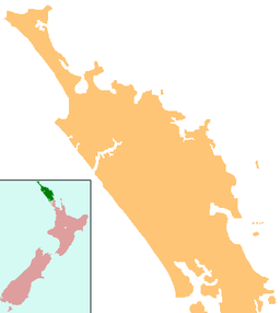 Location of Lake Rotopouua