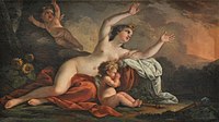 Clytie changée en tournesol - Nicolas-René Jollain - 1769