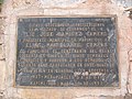 The Ojuela Bridge Plaque